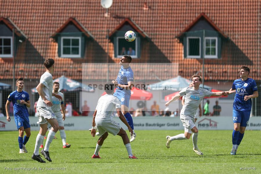 Sportgelände, Haibach, 23.06.2024, sport, action, BFV, Fussball, Regionalliga Bayern, Hessenliga, Finale, Maulaff Bräu Cup, FCB, SVA, FC Bayern Alzenau, SV Viktoria Aschaffenburg - Bild-ID: 2416708