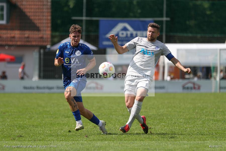 Sportgelände, Haibach, 23.06.2024, sport, action, BFV, Fussball, Regionalliga Bayern, Hessenliga, Finale, Maulaff Bräu Cup, FCB, SVA, FC Bayern Alzenau, SV Viktoria Aschaffenburg - Bild-ID: 2416711