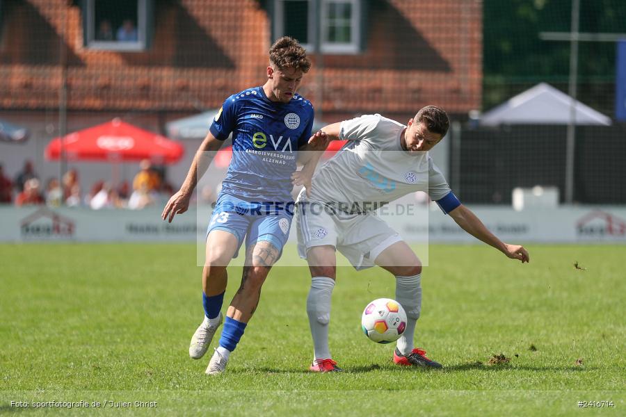 Sportgelände, Haibach, 23.06.2024, sport, action, BFV, Fussball, Regionalliga Bayern, Hessenliga, Finale, Maulaff Bräu Cup, FCB, SVA, FC Bayern Alzenau, SV Viktoria Aschaffenburg - Bild-ID: 2416714