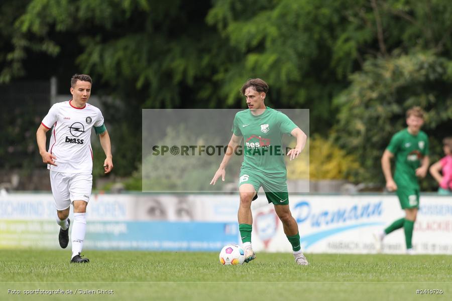 Sportgelände, Haibach, 23.06.2024, sport, action, BFV, Fussball, Landesliga Nordwest, Spiel um Platz 3, Maulaff Bräu Cup, TUS, HAI, TuS Frammersbach, SV Alemannia Haibach - Bild-ID: 2416726 Sportgelände, Haibach, 23.06.2024, sport, action, BFV, Fussball, Landesliga Nordwest, Spiel um Platz 3, Maulaff Bräu Cup, TUS, HAI, TuS Frammersbach, SV Alemannia Haibach - Bild-ID: 2416726