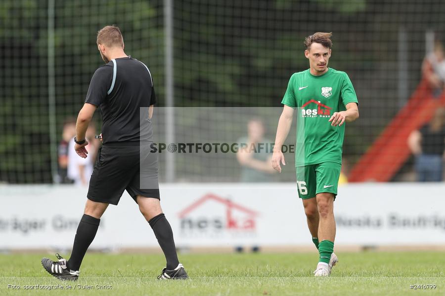 Sportgelände, Haibach, 23.06.2024, sport, action, BFV, Fussball, Landesliga Nordwest, Spiel um Platz 3, Maulaff Bräu Cup, TUS, HAI, TuS Frammersbach, SV Alemannia Haibach - Bild-ID: 2416799 Sportgelände, Haibach, 23.06.2024, sport, action, BFV, Fussball, Landesliga Nordwest, Spiel um Platz 3, Maulaff Bräu Cup, TUS, HAI, TuS Frammersbach, SV Alemannia Haibach - Bild-ID: 2416799
