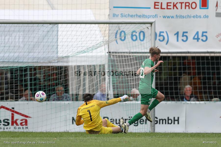 Sportgelände, Haibach, 23.06.2024, sport, action, BFV, Fussball, Landesliga Nordwest, Spiel um Platz 3, Maulaff Bräu Cup, TUS, HAI, TuS Frammersbach, SV Alemannia Haibach - Bild-ID: 2416800 Sportgelände, Haibach, 23.06.2024, sport, action, BFV, Fussball, Landesliga Nordwest, Spiel um Platz 3, Maulaff Bräu Cup, TUS, HAI, TuS Frammersbach, SV Alemannia Haibach - Bild-ID: 2416800