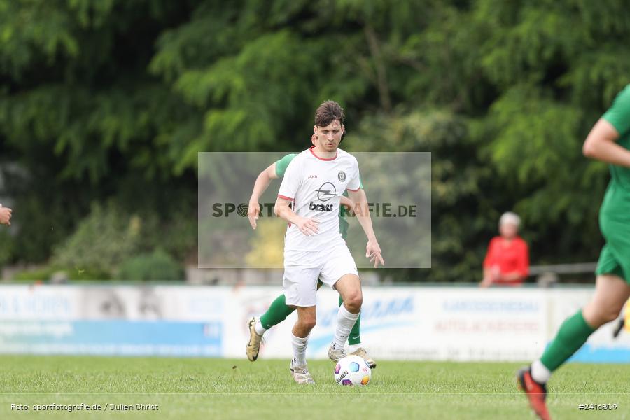 Sportgelände, Haibach, 23.06.2024, sport, action, BFV, Fussball, Landesliga Nordwest, Spiel um Platz 3, Maulaff Bräu Cup, TUS, HAI, TuS Frammersbach, SV Alemannia Haibach - Bild-ID: 2416809 Sportgelände, Haibach, 23.06.2024, sport, action, BFV, Fussball, Landesliga Nordwest, Spiel um Platz 3, Maulaff Bräu Cup, TUS, HAI, TuS Frammersbach, SV Alemannia Haibach - Bild-ID: 2416809