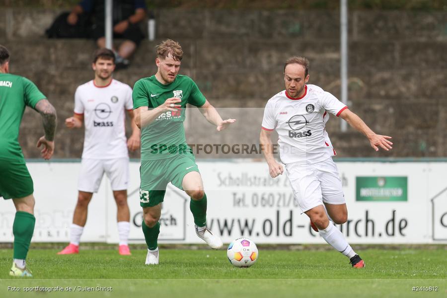 Sportgelände, Haibach, 23.06.2024, sport, action, BFV, Fussball, Landesliga Nordwest, Spiel um Platz 3, Maulaff Bräu Cup, TUS, HAI, TuS Frammersbach, SV Alemannia Haibach - Bild-ID: 2416812 Sportgelände, Haibach, 23.06.2024, sport, action, BFV, Fussball, Landesliga Nordwest, Spiel um Platz 3, Maulaff Bräu Cup, TUS, HAI, TuS Frammersbach, SV Alemannia Haibach - Bild-ID: 2416812