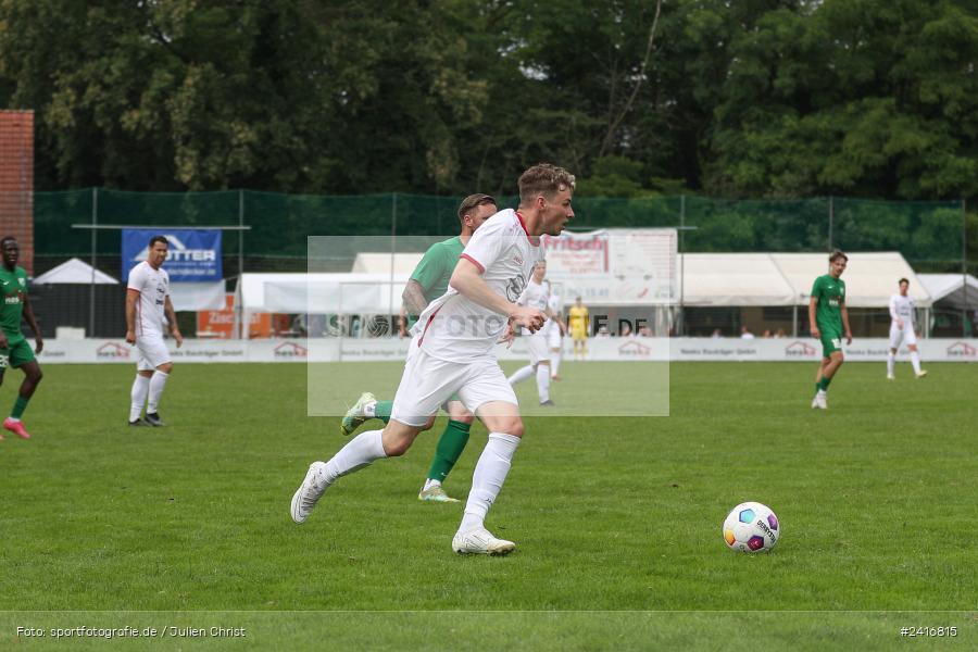 Sportgelände, Haibach, 23.06.2024, sport, action, BFV, Fussball, Landesliga Nordwest, Spiel um Platz 3, Maulaff Bräu Cup, TUS, HAI, TuS Frammersbach, SV Alemannia Haibach - Bild-ID: 2416815