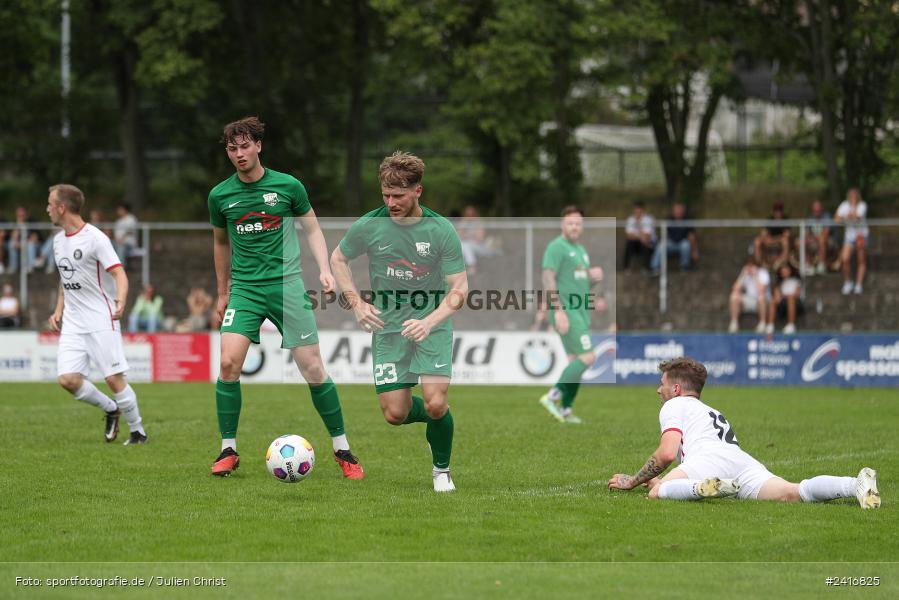Sportgelände, Haibach, 23.06.2024, sport, action, BFV, Fussball, Landesliga Nordwest, Spiel um Platz 3, Maulaff Bräu Cup, TUS, HAI, TuS Frammersbach, SV Alemannia Haibach - Bild-ID: 2416825