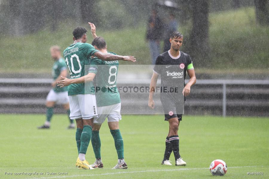 Nebenplatz 9, Sachs Stadion, Schweinfurt, 30.06.2024, sport, action, BFV, Fussball, Regionalfreundschaftsspiele, Regionalliga Südwest, Regionalliga Bayern, SGE, FCS, Eintracht Frankfurt U21, 1. FC Schweinfurt 1905 - Bild-ID: 2416852