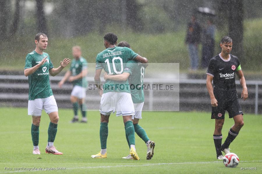 Nebenplatz 9, Sachs Stadion, Schweinfurt, 30.06.2024, sport, action, BFV, Fussball, Regionalfreundschaftsspiele, Regionalliga Südwest, Regionalliga Bayern, SGE, FCS, Eintracht Frankfurt U21, 1. FC Schweinfurt 1905 - Bild-ID: 2416853