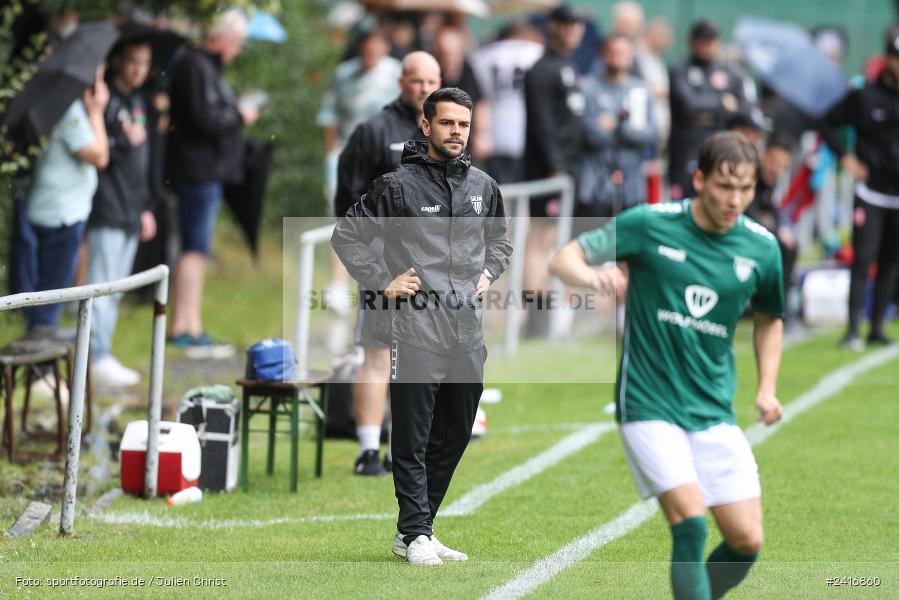 Nebenplatz 9, Sachs Stadion, Schweinfurt, 30.06.2024, sport, action, BFV, Fussball, Regionalfreundschaftsspiele, Regionalliga Südwest, Regionalliga Bayern, SGE, FCS, Eintracht Frankfurt U21, 1. FC Schweinfurt 1905 - Bild-ID: 2416860