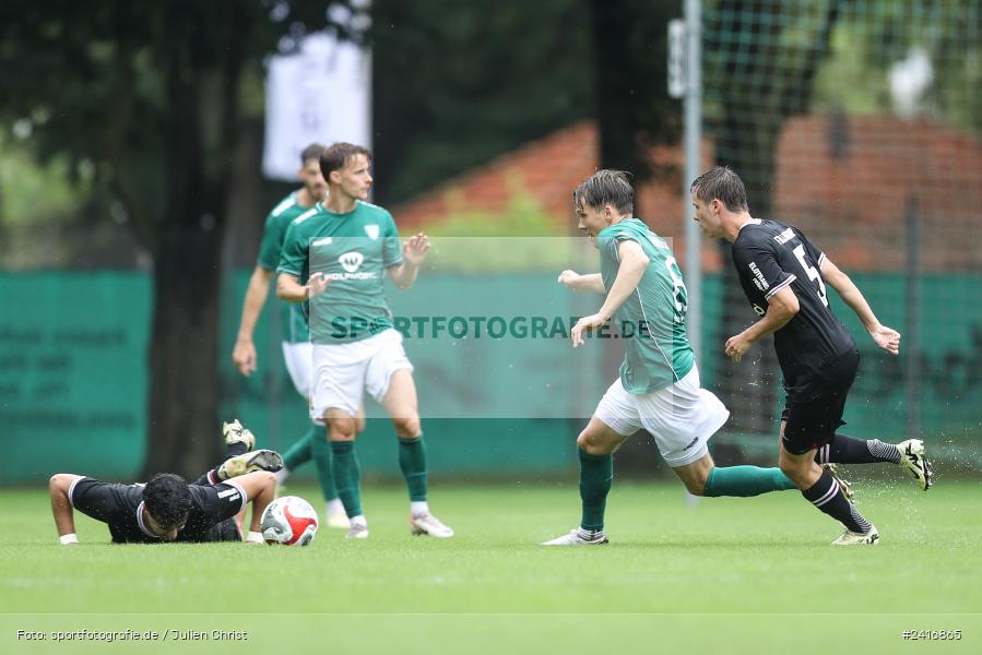 Nebenplatz 9, Sachs Stadion, Schweinfurt, 30.06.2024, sport, action, BFV, Fussball, Regionalfreundschaftsspiele, Regionalliga Südwest, Regionalliga Bayern, SGE, FCS, Eintracht Frankfurt U21, 1. FC Schweinfurt 1905 - Bild-ID: 2416865
