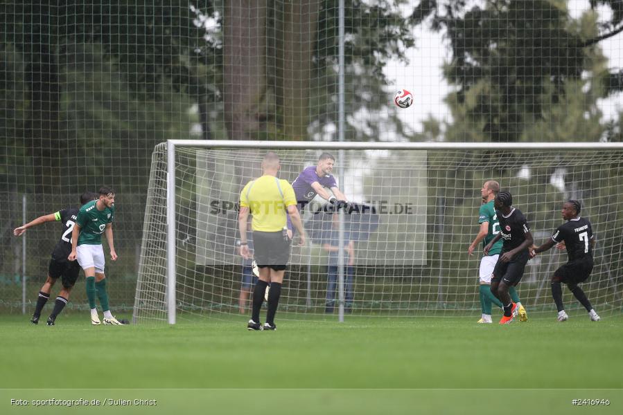 Nebenplatz 9, Sachs Stadion, Schweinfurt, 30.06.2024, sport, action, BFV, Fussball, Regionalfreundschaftsspiele, Regionalliga Südwest, Regionalliga Bayern, SGE, FCS, Eintracht Frankfurt U21, 1. FC Schweinfurt 1905 - Bild-ID: 2416946
