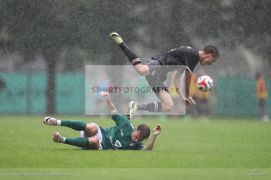 Nebenplatz 9, Sachs Stadion, Schweinfurt, 30.06.2024, sport, action, BFV, Fussball, Regionalfreundschaftsspiele, Regionalliga Südwest, Regionalliga Bayern, SGE, FCS, Eintracht Frankfurt U21, 1. FC Schweinfurt 1905 - Bild-ID: 2416991