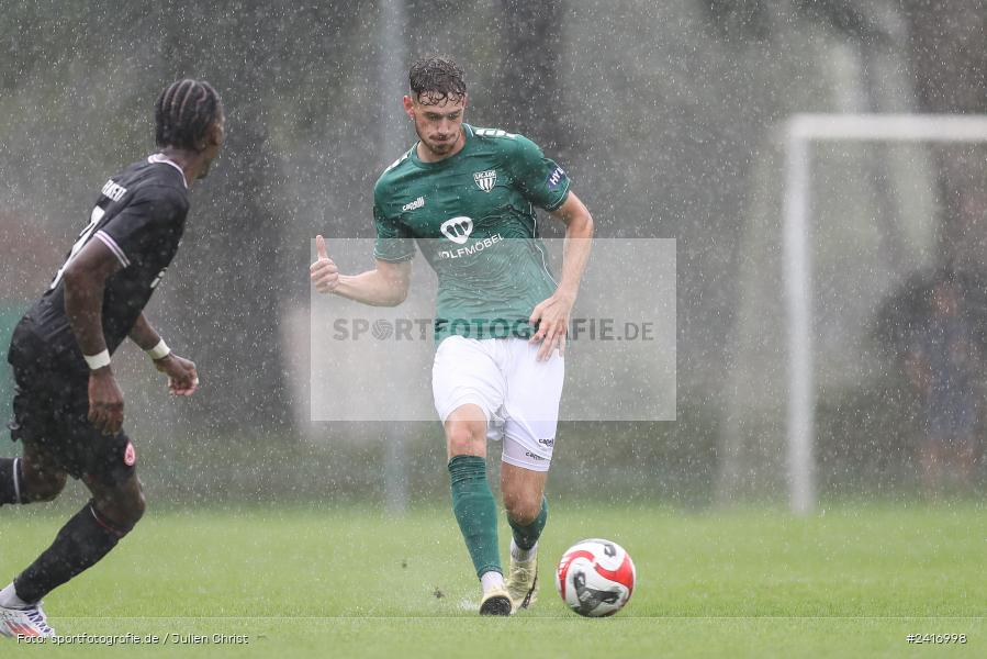 Nebenplatz 9, Sachs Stadion, Schweinfurt, 30.06.2024, sport, action, BFV, Fussball, Regionalfreundschaftsspiele, Regionalliga Südwest, Regionalliga Bayern, SGE, FCS, Eintracht Frankfurt U21, 1. FC Schweinfurt 1905 - Bild-ID: 2416998