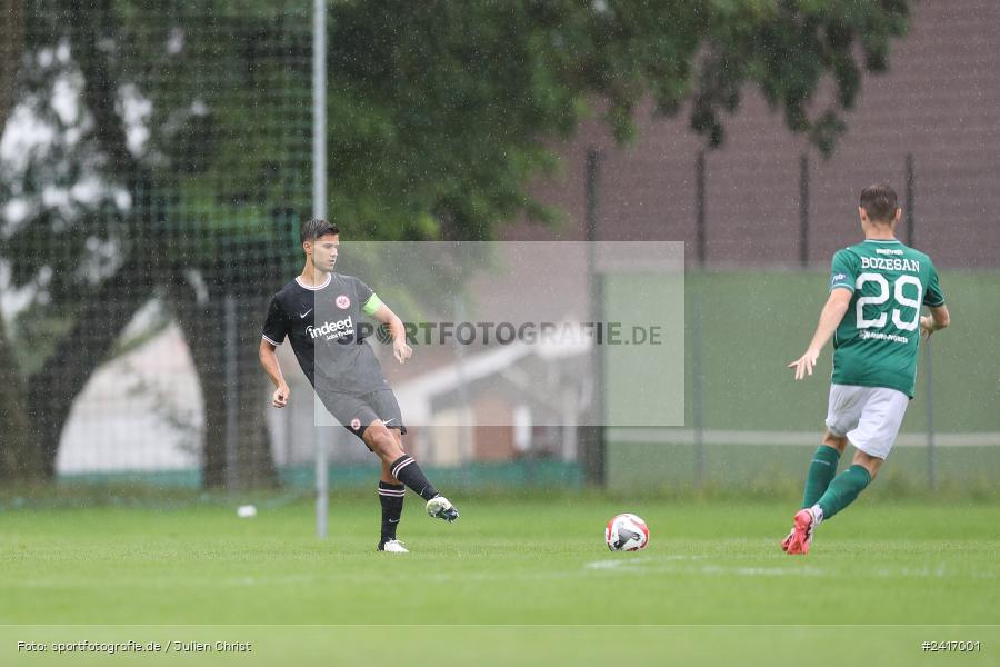 Nebenplatz 9, Sachs Stadion, Schweinfurt, 30.06.2024, sport, action, BFV, Fussball, Regionalfreundschaftsspiele, Regionalliga Südwest, Regionalliga Bayern, SGE, FCS, Eintracht Frankfurt U21, 1. FC Schweinfurt 1905 - Bild-ID: 2417001