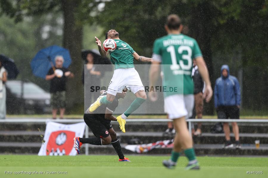 Nebenplatz 9, Sachs Stadion, Schweinfurt, 30.06.2024, sport, action, BFV, Fussball, Regionalfreundschaftsspiele, Regionalliga Südwest, Regionalliga Bayern, SGE, FCS, Eintracht Frankfurt U21, 1. FC Schweinfurt 1905 - Bild-ID: 2417005