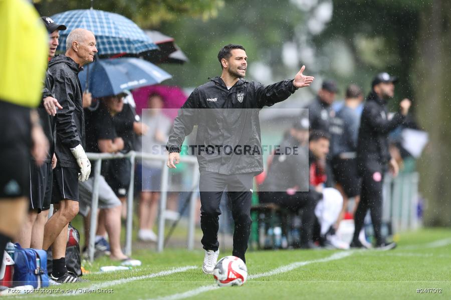 Nebenplatz 9, Sachs Stadion, Schweinfurt, 30.06.2024, sport, action, BFV, Fussball, Regionalfreundschaftsspiele, Regionalliga Südwest, Regionalliga Bayern, SGE, FCS, Eintracht Frankfurt U21, 1. FC Schweinfurt 1905 - Bild-ID: 2417012