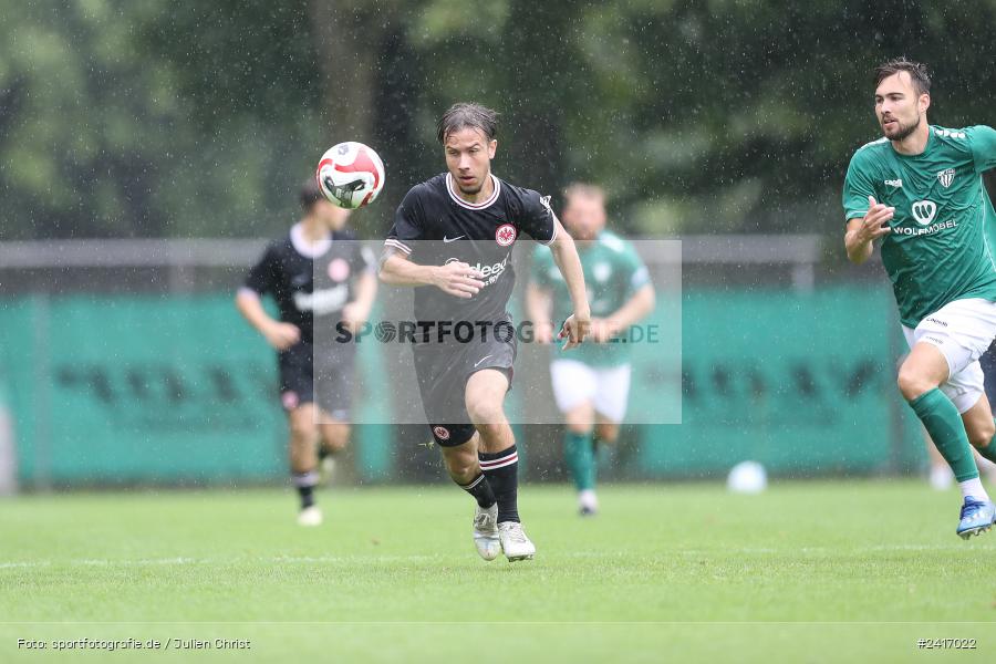 Nebenplatz 9, Sachs Stadion, Schweinfurt, 30.06.2024, sport, action, BFV, Fussball, Regionalfreundschaftsspiele, Regionalliga Südwest, Regionalliga Bayern, SGE, FCS, Eintracht Frankfurt U21, 1. FC Schweinfurt 1905 - Bild-ID: 2417022