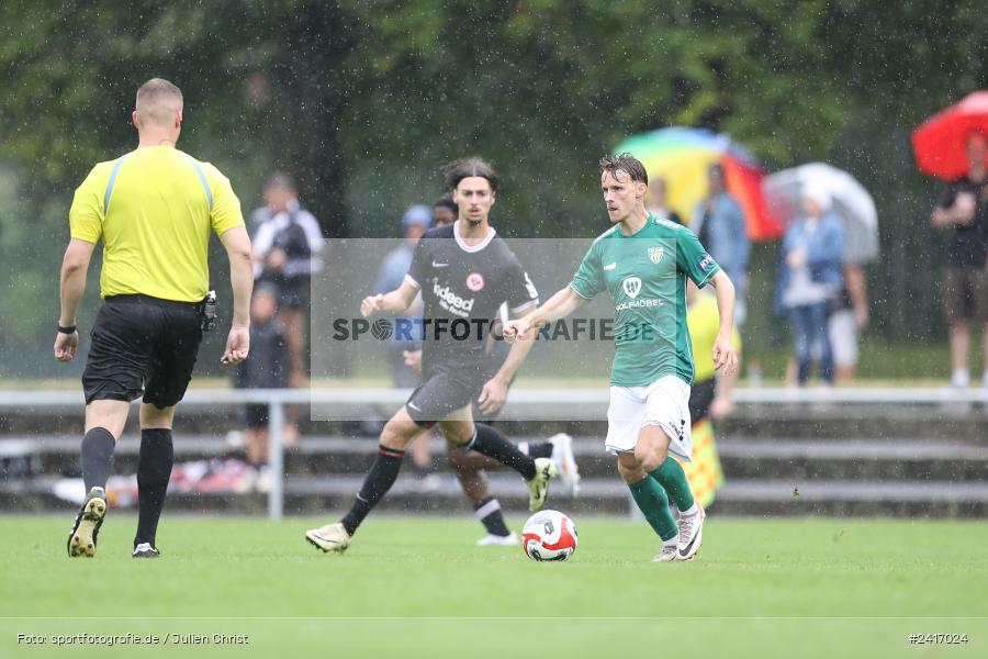 Nebenplatz 9, Sachs Stadion, Schweinfurt, 30.06.2024, sport, action, BFV, Fussball, Regionalfreundschaftsspiele, Regionalliga Südwest, Regionalliga Bayern, SGE, FCS, Eintracht Frankfurt U21, 1. FC Schweinfurt 1905 - Bild-ID: 2417024