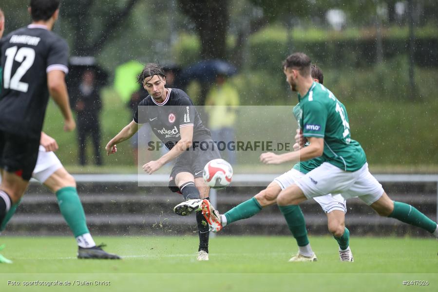 Nebenplatz 9, Sachs Stadion, Schweinfurt, 30.06.2024, sport, action, BFV, Fussball, Regionalfreundschaftsspiele, Regionalliga Südwest, Regionalliga Bayern, SGE, FCS, Eintracht Frankfurt U21, 1. FC Schweinfurt 1905 - Bild-ID: 2417026