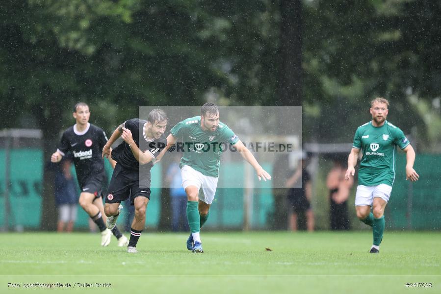 Nebenplatz 9, Sachs Stadion, Schweinfurt, 30.06.2024, sport, action, BFV, Fussball, Regionalfreundschaftsspiele, Regionalliga Südwest, Regionalliga Bayern, SGE, FCS, Eintracht Frankfurt U21, 1. FC Schweinfurt 1905 - Bild-ID: 2417028