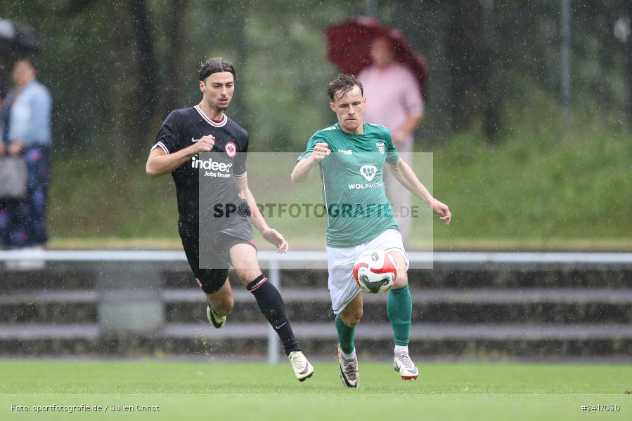 Nebenplatz 9, Sachs Stadion, Schweinfurt, 30.06.2024, sport, action, BFV, Fussball, Regionalfreundschaftsspiele, Regionalliga Südwest, Regionalliga Bayern, SGE, FCS, Eintracht Frankfurt U21, 1. FC Schweinfurt 1905 - Bild-ID: 2417030