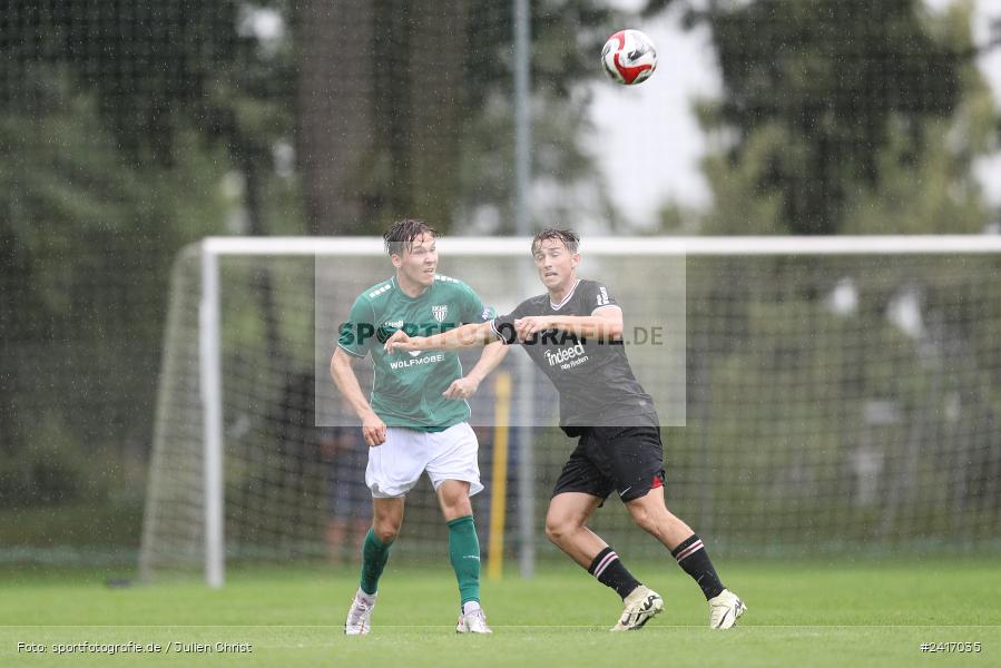 Nebenplatz 9, Sachs Stadion, Schweinfurt, 30.06.2024, sport, action, BFV, Fussball, Regionalfreundschaftsspiele, Regionalliga Südwest, Regionalliga Bayern, SGE, FCS, Eintracht Frankfurt U21, 1. FC Schweinfurt 1905 - Bild-ID: 2417035