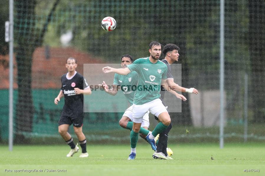 Nebenplatz 9, Sachs Stadion, Schweinfurt, 30.06.2024, sport, action, BFV, Fussball, Regionalfreundschaftsspiele, Regionalliga Südwest, Regionalliga Bayern, SGE, FCS, Eintracht Frankfurt U21, 1. FC Schweinfurt 1905 - Bild-ID: 2417042