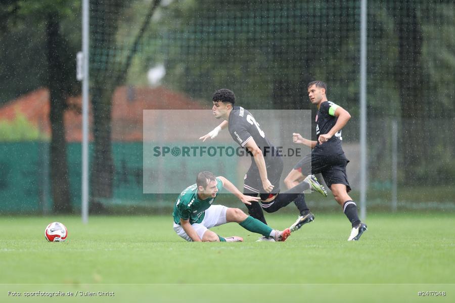 Nebenplatz 9, Sachs Stadion, Schweinfurt, 30.06.2024, sport, action, BFV, Fussball, Regionalfreundschaftsspiele, Regionalliga Südwest, Regionalliga Bayern, SGE, FCS, Eintracht Frankfurt U21, 1. FC Schweinfurt 1905 - Bild-ID: 2417048