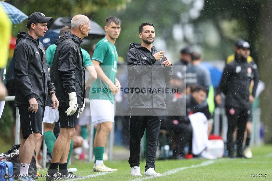 Nebenplatz 9, Sachs Stadion, Schweinfurt, 30.06.2024, sport, action, BFV, Fussball, Regionalfreundschaftsspiele, Regionalliga Südwest, Regionalliga Bayern, SGE, FCS, Eintracht Frankfurt U21, 1. FC Schweinfurt 1905 - Bild-ID: 2417067