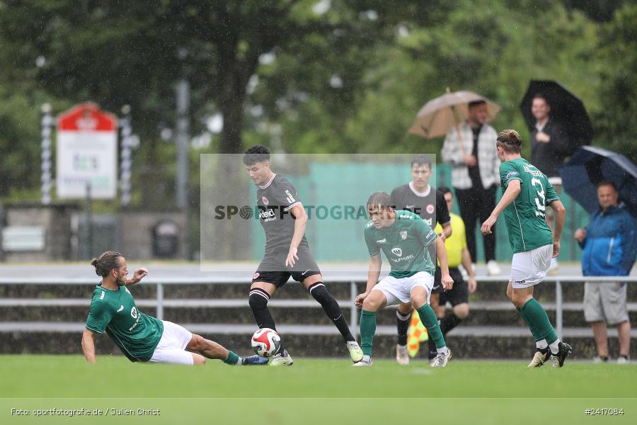 Nebenplatz 9, Sachs Stadion, Schweinfurt, 30.06.2024, sport, action, BFV, Fussball, Regionalfreundschaftsspiele, Regionalliga Südwest, Regionalliga Bayern, SGE, FCS, Eintracht Frankfurt U21, 1. FC Schweinfurt 1905 - Bild-ID: 2417084