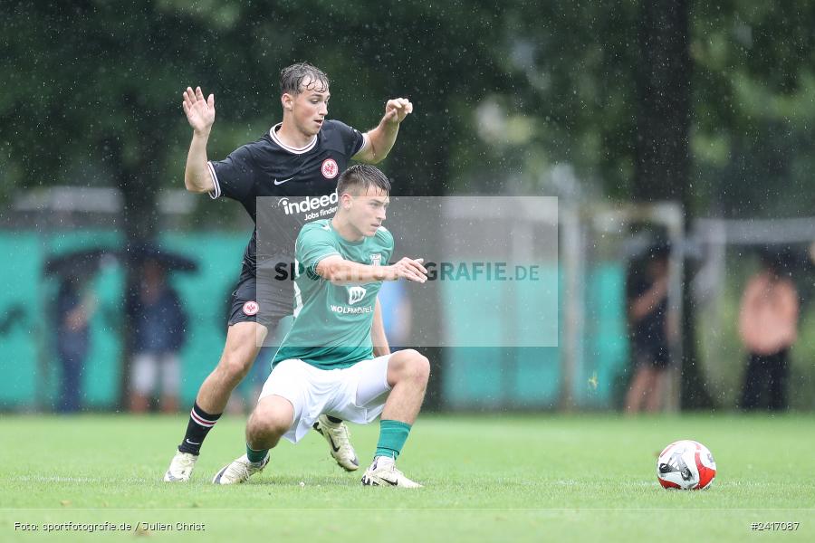 Nebenplatz 9, Sachs Stadion, Schweinfurt, 30.06.2024, sport, action, BFV, Fussball, Regionalfreundschaftsspiele, Regionalliga Südwest, Regionalliga Bayern, SGE, FCS, Eintracht Frankfurt U21, 1. FC Schweinfurt 1905 - Bild-ID: 2417087