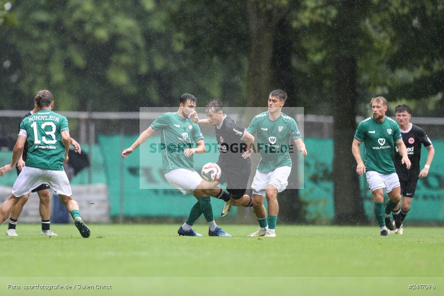 Nebenplatz 9, Sachs Stadion, Schweinfurt, 30.06.2024, sport, action, BFV, Fussball, Regionalfreundschaftsspiele, Regionalliga Südwest, Regionalliga Bayern, SGE, FCS, Eintracht Frankfurt U21, 1. FC Schweinfurt 1905 - Bild-ID: 2417096