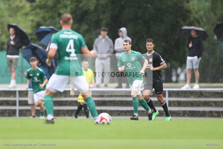 Nebenplatz 9, Sachs Stadion, Schweinfurt, 30.06.2024, sport, action, BFV, Fussball, Regionalfreundschaftsspiele, Regionalliga Südwest, Regionalliga Bayern, SGE, FCS, Eintracht Frankfurt U21, 1. FC Schweinfurt 1905 - Bild-ID: 2417100