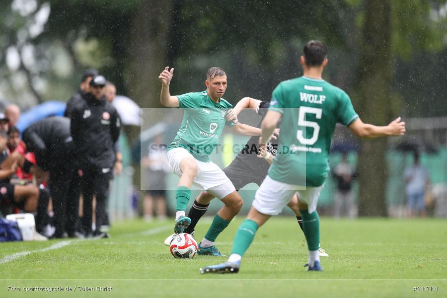 Nebenplatz 9, Sachs Stadion, Schweinfurt, 30.06.2024, sport, action, BFV, Fussball, Regionalfreundschaftsspiele, Regionalliga Südwest, Regionalliga Bayern, SGE, FCS, Eintracht Frankfurt U21, 1. FC Schweinfurt 1905 - Bild-ID: 2417114 Nebenplatz 9, Sachs Stadion, Schweinfurt, 30.06.2024, sport, action, BFV, Fussball, Regionalfreundschaftsspiele, Regionalliga Südwest, Regionalliga Bayern, SGE, FCS, Eintracht Frankfurt U21, 1. FC Schweinfurt 1905 - Bild-ID: 2417114