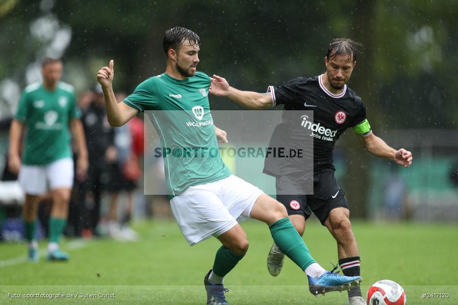 Nebenplatz 9, Sachs Stadion, Schweinfurt, 30.06.2024, sport, action, BFV, Fussball, Regionalfreundschaftsspiele, Regionalliga Südwest, Regionalliga Bayern, SGE, FCS, Eintracht Frankfurt U21, 1. FC Schweinfurt 1905 - Bild-ID: 2417120