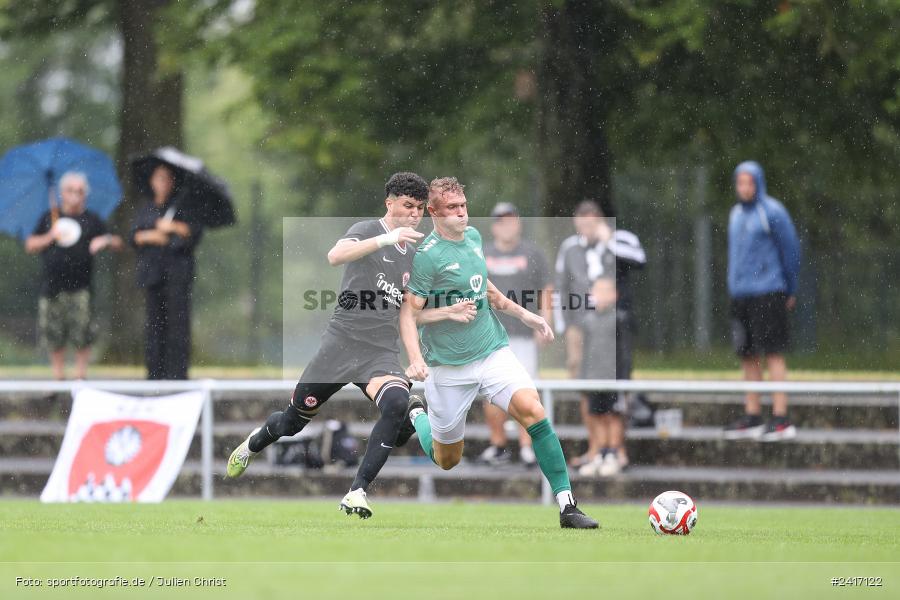 Nebenplatz 9, Sachs Stadion, Schweinfurt, 30.06.2024, sport, action, BFV, Fussball, Regionalfreundschaftsspiele, Regionalliga Südwest, Regionalliga Bayern, SGE, FCS, Eintracht Frankfurt U21, 1. FC Schweinfurt 1905 - Bild-ID: 2417122 Nebenplatz 9, Sachs Stadion, Schweinfurt, 30.06.2024, sport, action, BFV, Fussball, Regionalfreundschaftsspiele, Regionalliga Südwest, Regionalliga Bayern, SGE, FCS, Eintracht Frankfurt U21, 1. FC Schweinfurt 1905 - Bild-ID: 2417122