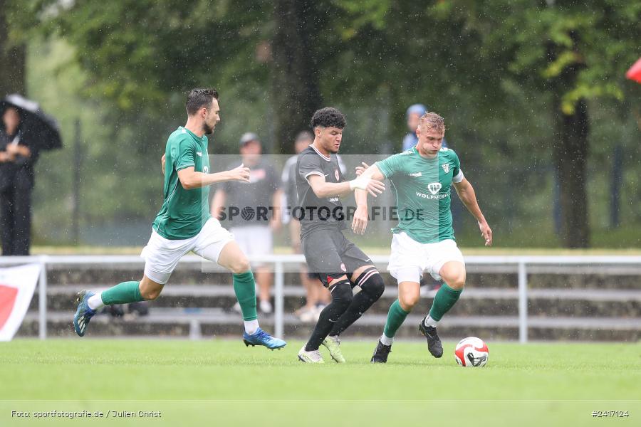 Nebenplatz 9, Sachs Stadion, Schweinfurt, 30.06.2024, sport, action, BFV, Fussball, Regionalfreundschaftsspiele, Regionalliga Südwest, Regionalliga Bayern, SGE, FCS, Eintracht Frankfurt U21, 1. FC Schweinfurt 1905 - Bild-ID: 2417124
