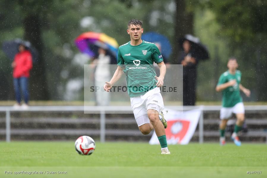 Nebenplatz 9, Sachs Stadion, Schweinfurt, 30.06.2024, sport, action, BFV, Fussball, Regionalfreundschaftsspiele, Regionalliga Südwest, Regionalliga Bayern, SGE, FCS, Eintracht Frankfurt U21, 1. FC Schweinfurt 1905 - Bild-ID: 2417127