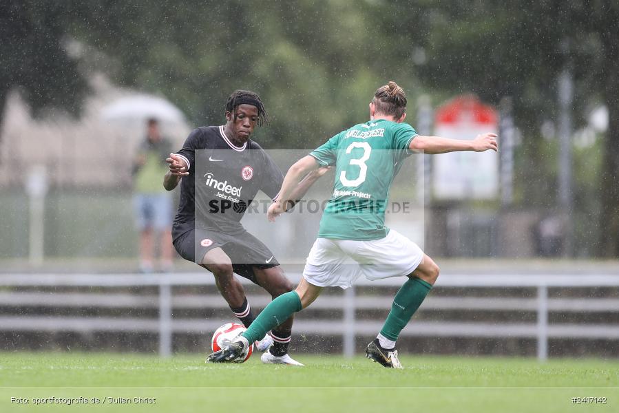 Nebenplatz 9, Sachs Stadion, Schweinfurt, 30.06.2024, sport, action, BFV, Fussball, Regionalfreundschaftsspiele, Regionalliga Südwest, Regionalliga Bayern, SGE, FCS, Eintracht Frankfurt U21, 1. FC Schweinfurt 1905 - Bild-ID: 2417142 Nebenplatz 9, Sachs Stadion, Schweinfurt, 30.06.2024, sport, action, BFV, Fussball, Regionalfreundschaftsspiele, Regionalliga Südwest, Regionalliga Bayern, SGE, FCS, Eintracht Frankfurt U21, 1. FC Schweinfurt 1905 - Bild-ID: 2417142