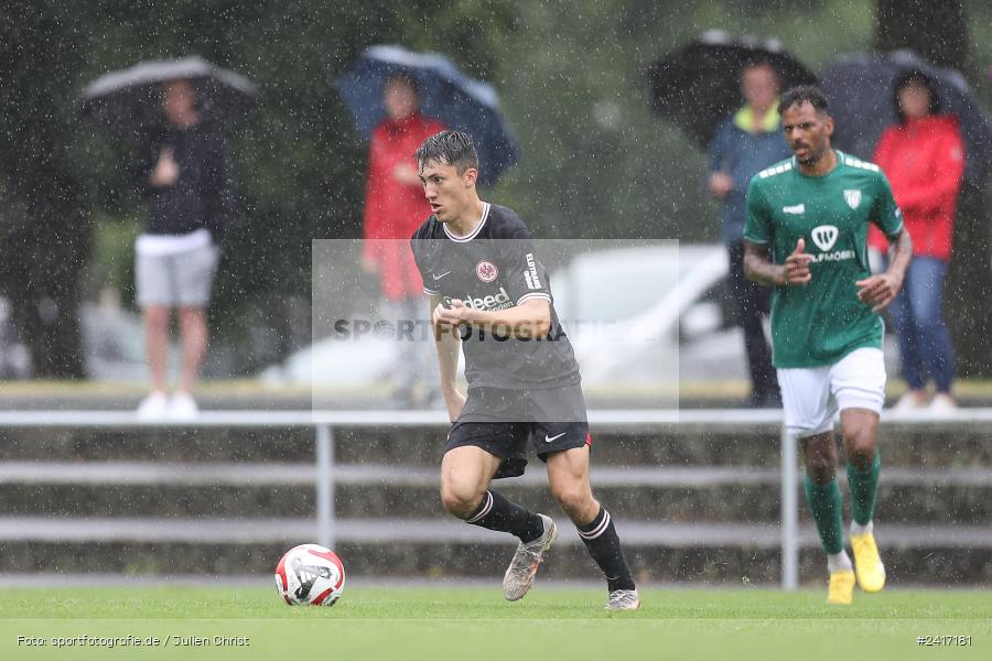 Nebenplatz 9, Sachs Stadion, Schweinfurt, 30.06.2024, sport, action, BFV, Fussball, Regionalfreundschaftsspiele, Regionalliga Südwest, Regionalliga Bayern, SGE, FCS, Eintracht Frankfurt U21, 1. FC Schweinfurt 1905 - Bild-ID: 2417181