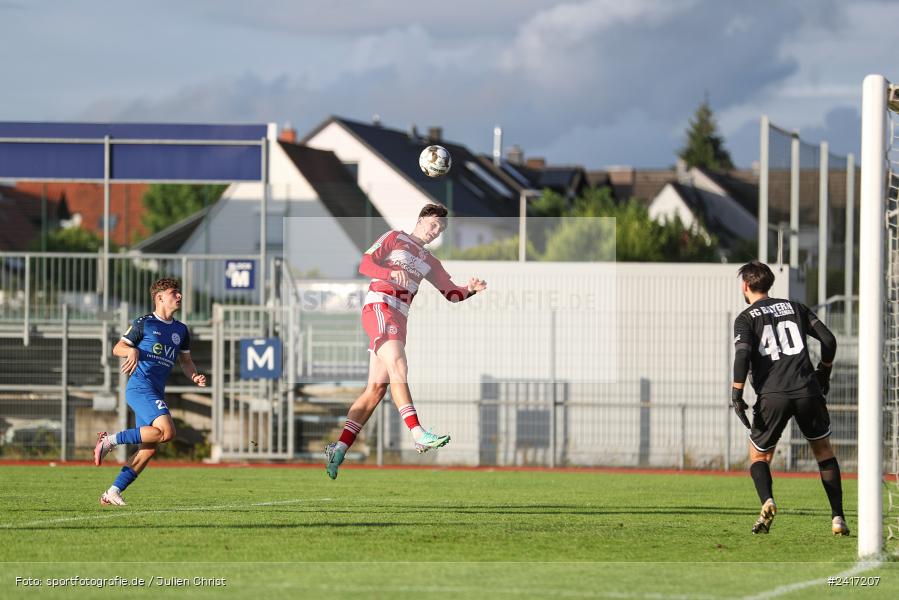 Städtisches Sportzentrum, Alzenau, 04.07.2024, sport, action, HFV, Fussball, Landesfreundschaftsspiele, Regionalliga West, Hessenliga, F95, FCB, Fortuna Düsseldorf U23, FC Bayern Alzenau - Bild-ID: 2417207 Städtisches Sportzentrum, Alzenau, 04.07.2024, sport, action, HFV, Fussball, Landesfreundschaftsspiele, Regionalliga West, Hessenliga, F95, FCB, Fortuna Düsseldorf U23, FC Bayern Alzenau - Bild-ID: 2417207
