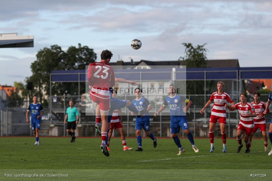 Städtisches Sportzentrum, Alzenau, 04.07.2024, sport, action, HFV, Fussball, Landesfreundschaftsspiele, Regionalliga West, Hessenliga, F95, FCB, Fortuna Düsseldorf U23, FC Bayern Alzenau - Bild-ID: 2417209 Städtisches Sportzentrum, Alzenau, 04.07.2024, sport, action, HFV, Fussball, Landesfreundschaftsspiele, Regionalliga West, Hessenliga, F95, FCB, Fortuna Düsseldorf U23, FC Bayern Alzenau - Bild-ID: 2417209
