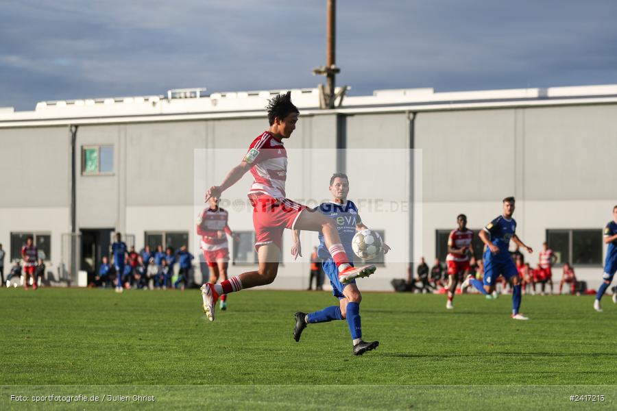 Städtisches Sportzentrum, Alzenau, 04.07.2024, sport, action, HFV, Fussball, Landesfreundschaftsspiele, Regionalliga West, Hessenliga, F95, FCB, Fortuna Düsseldorf U23, FC Bayern Alzenau - Bild-ID: 2417213