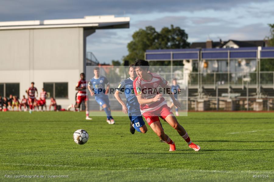 Städtisches Sportzentrum, Alzenau, 04.07.2024, sport, action, HFV, Fussball, Landesfreundschaftsspiele, Regionalliga West, Hessenliga, F95, FCB, Fortuna Düsseldorf U23, FC Bayern Alzenau - Bild-ID: 2417214