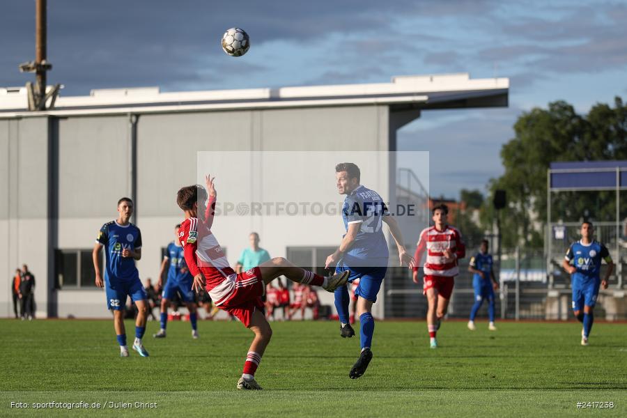 Städtisches Sportzentrum, Alzenau, 04.07.2024, sport, action, HFV, Fussball, Landesfreundschaftsspiele, Regionalliga West, Hessenliga, F95, FCB, Fortuna Düsseldorf U23, FC Bayern Alzenau - Bild-ID: 2417238