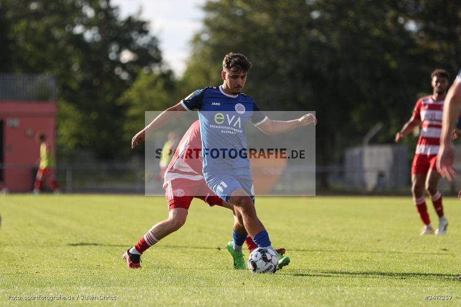 Städtisches Sportzentrum, Alzenau, 04.07.2024, sport, action, HFV, Fussball, Landesfreundschaftsspiele, Regionalliga West, Hessenliga, F95, FCB, Fortuna Düsseldorf U23, FC Bayern Alzenau - Bild-ID: 2417239