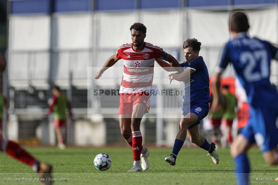 Städtisches Sportzentrum, Alzenau, 03.07.2024, sport, action, HFV, Fussball, Landesfreundschaftsspiele, Regionalliga West, Hessenliga, F95, FCB, Fortuna Düsseldorf U23, FC Bayern Alzenau - Bild-ID: 2417426