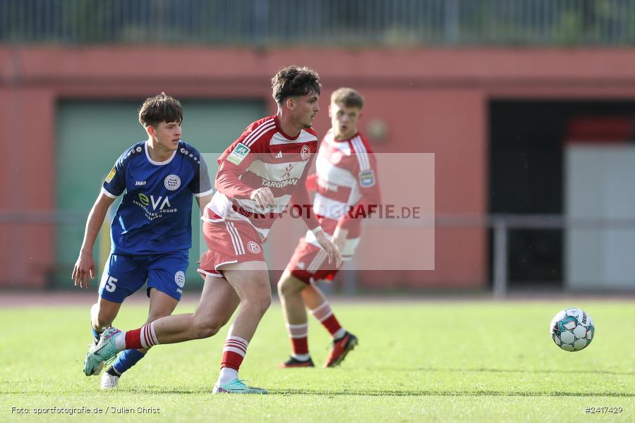 Städtisches Sportzentrum, Alzenau, 03.07.2024, sport, action, HFV, Fussball, Landesfreundschaftsspiele, Regionalliga West, Hessenliga, F95, FCB, Fortuna Düsseldorf U23, FC Bayern Alzenau - Bild-ID: 2417429