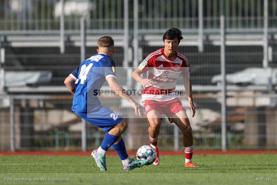 Städtisches Sportzentrum, Alzenau, 03.07.2024, sport, action, HFV, Fussball, Landesfreundschaftsspiele, Regionalliga West, Hessenliga, F95, FCB, Fortuna Düsseldorf U23, FC Bayern Alzenau - Bild-ID: 2417431