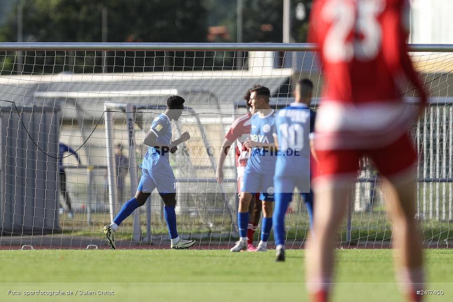 Städtisches Sportzentrum, Alzenau, 03.07.2024, sport, action, HFV, Fussball, Landesfreundschaftsspiele, Regionalliga West, Hessenliga, F95, FCB, Fortuna Düsseldorf U23, FC Bayern Alzenau - Bild-ID: 2417450 Städtisches Sportzentrum, Alzenau, 03.07.2024, sport, action, HFV, Fussball, Landesfreundschaftsspiele, Regionalliga West, Hessenliga, F95, FCB, Fortuna Düsseldorf U23, FC Bayern Alzenau - Bild-ID: 2417450